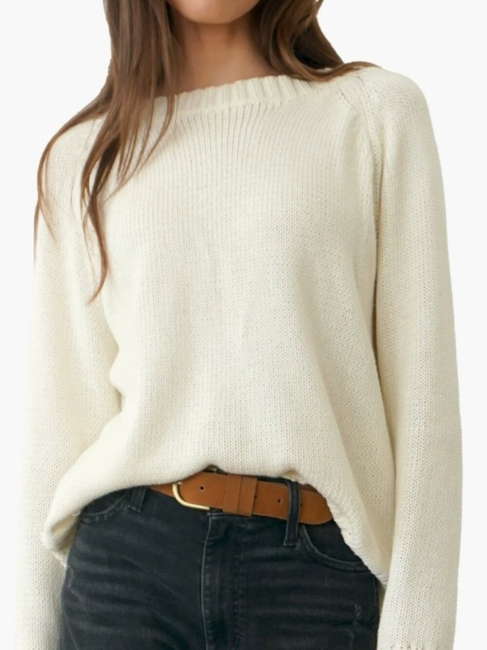 PANEROS Sloane Crewneck Sweater